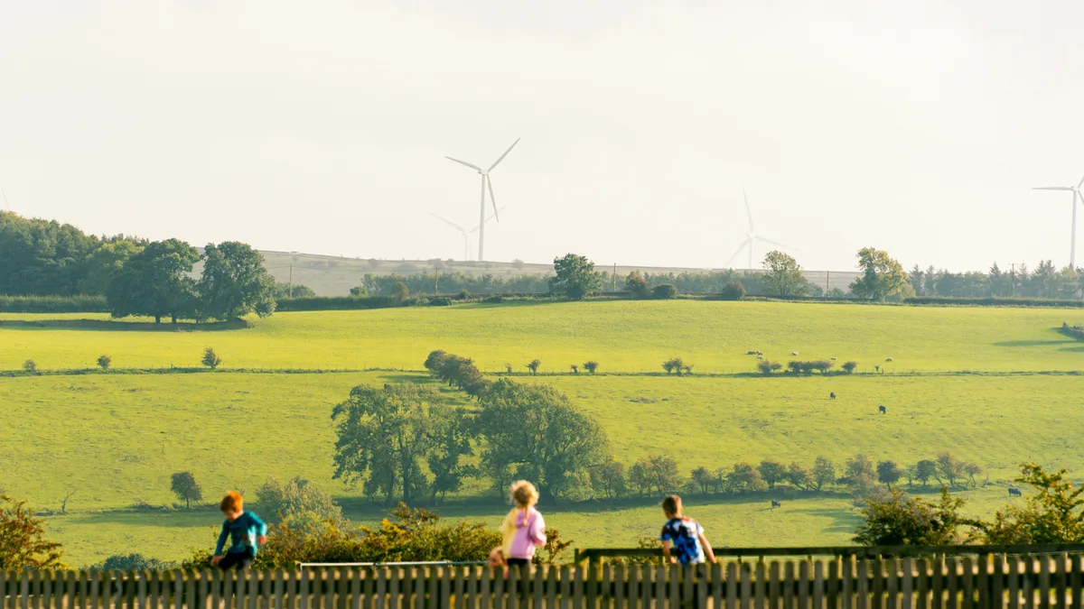 Photo: Cornish village wind farm story